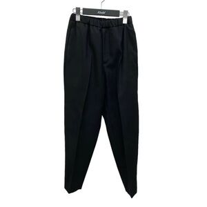 Jil Sander Black wool easy pant